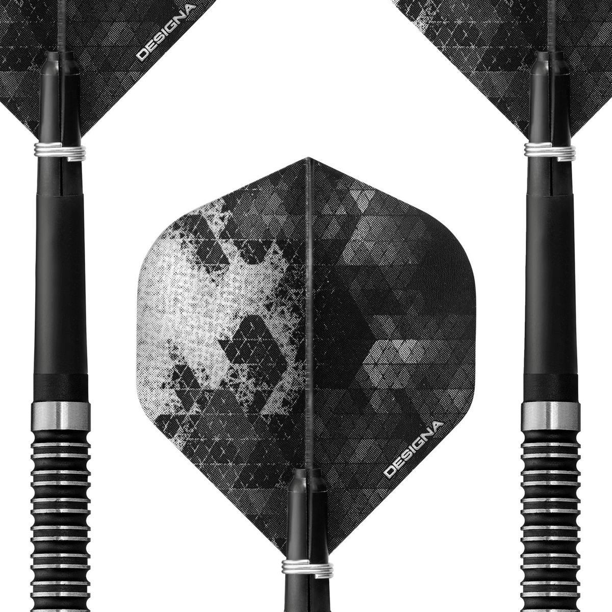 Buy Designa Dark Thunder V2 90 Tungsten Soft Tip Darts Darts Online