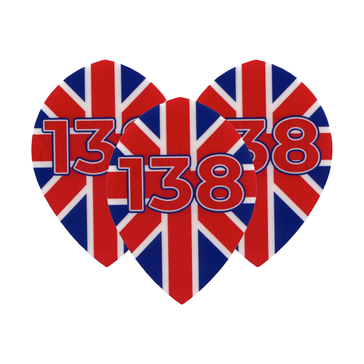 Buy Loxley Keith Deller Dart Flights from Darts Online