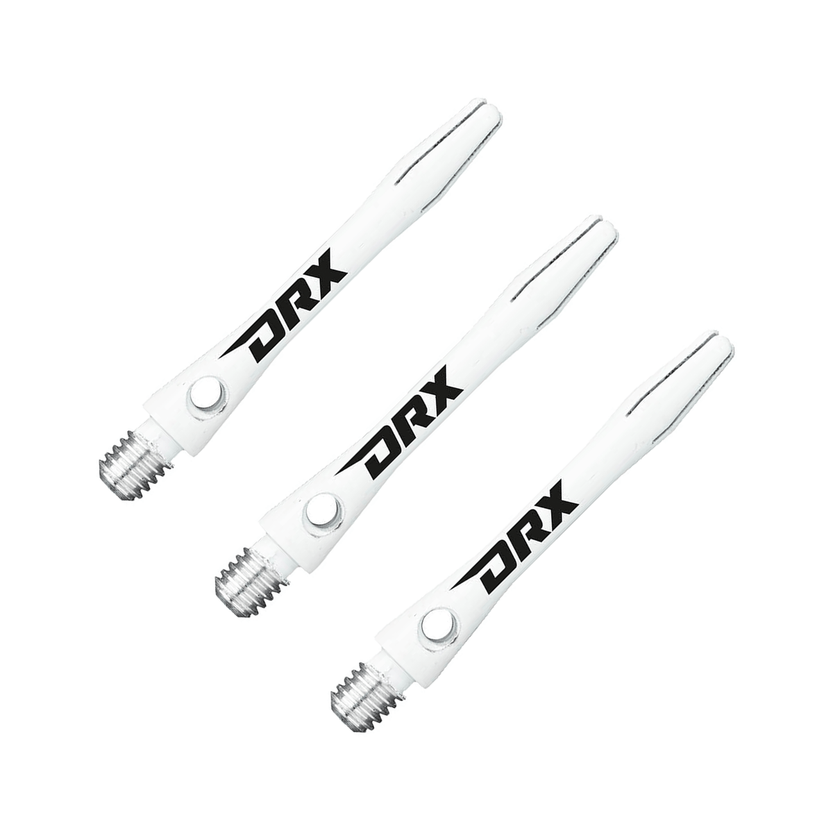 RED DRAGON DRX Coated Aluminium Dart Stems (Shafts) – 2 Packs, 6 Stems  Total, Short 36mm, Multiple Colors