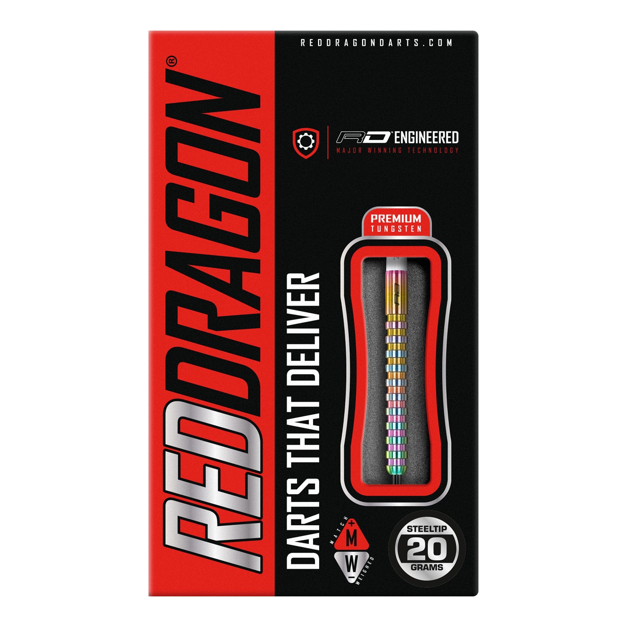 Red Dragon Javelin Spectron - 90% Tungsten Steel Tip Darts Darts