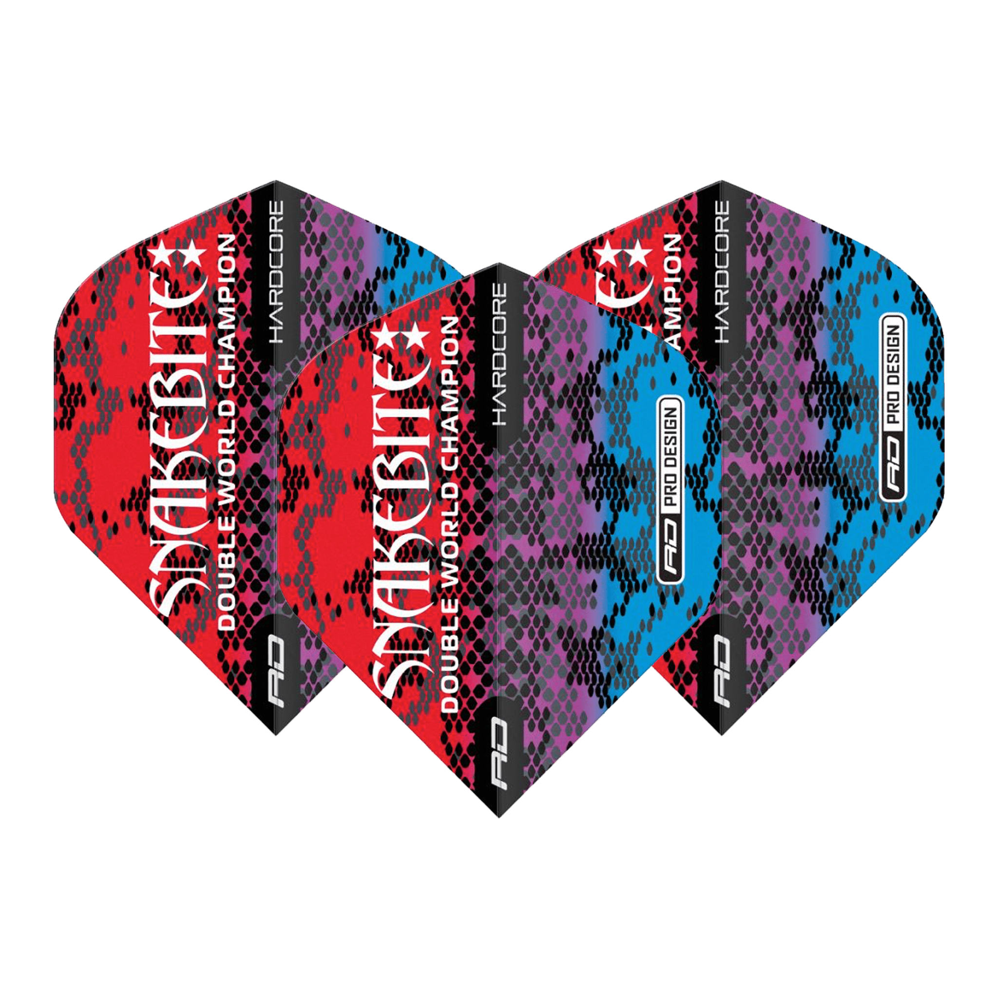 RED DRAGON Dart Flight & Stems Combo Gris - 4 Séries De Vols RED DRAGON Dart Flight & Stems Combo Gris - 4 Séries De Vols