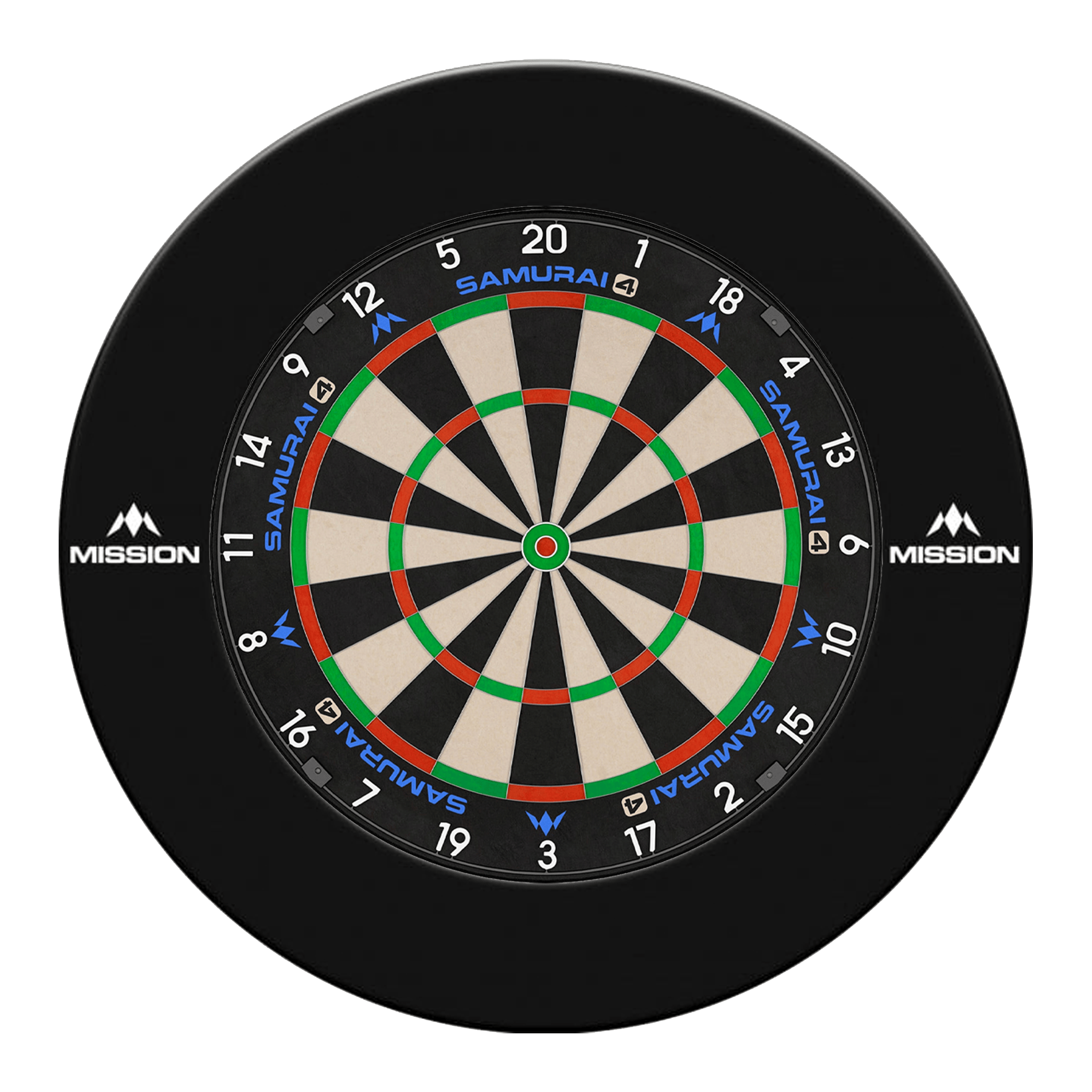 Darts Online Samurai 4 Dartboard & Surround Bundle product