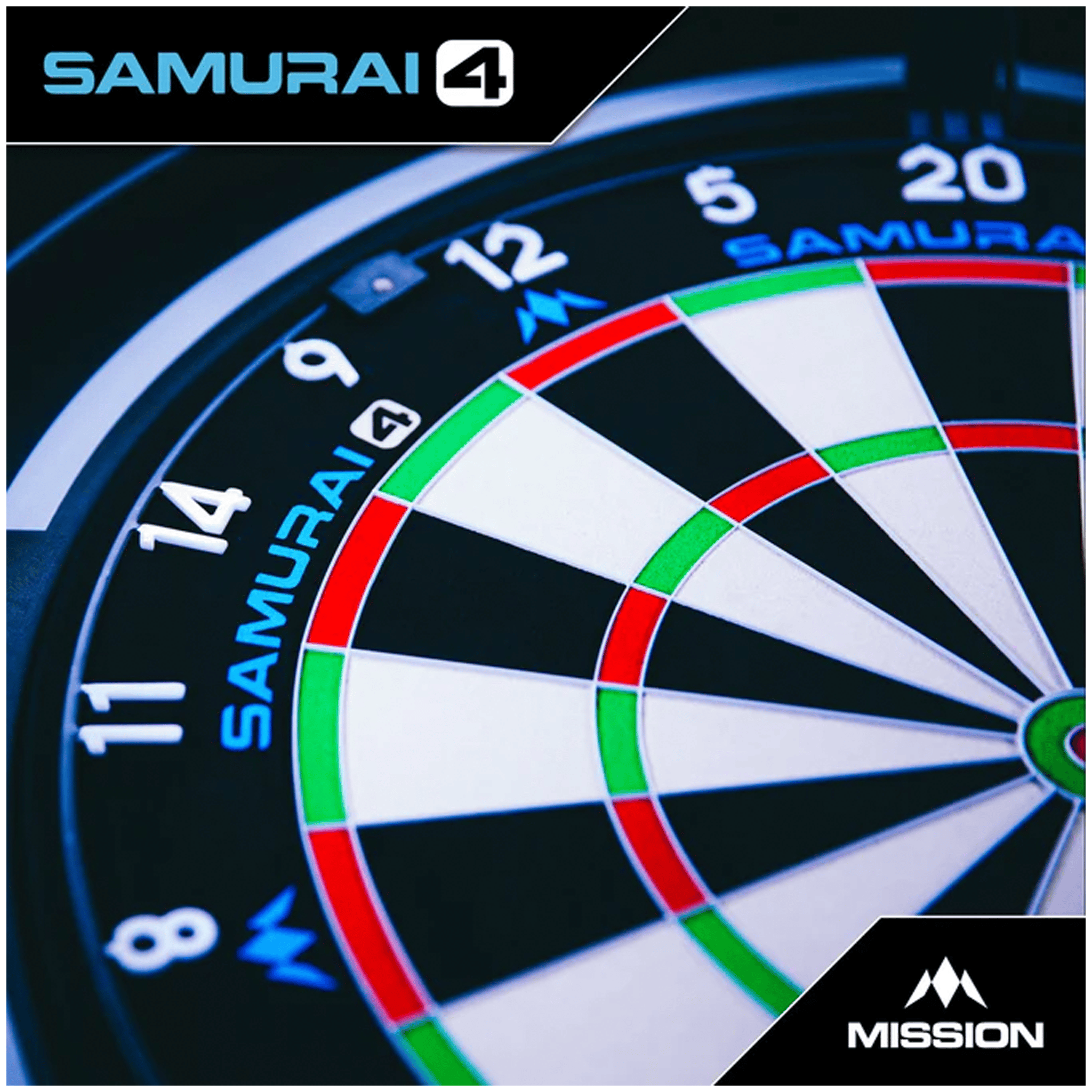 Darts Online Samurai 4 Dartboard & Surround Bundle product