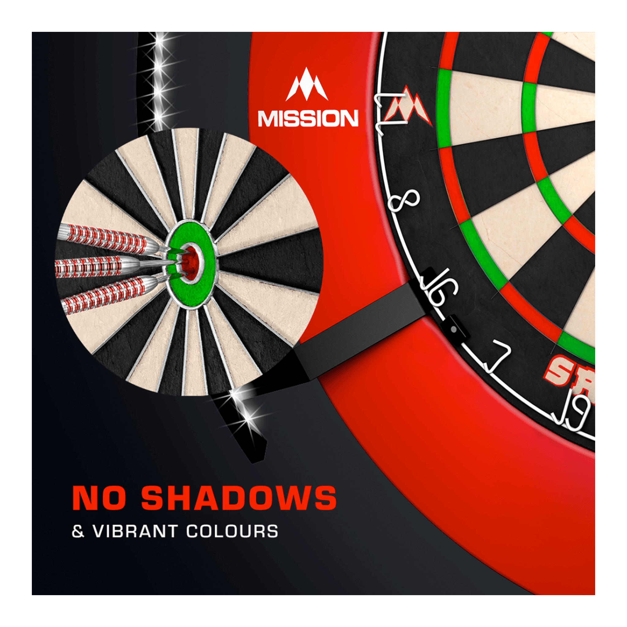 dartsonlinecomau Samurai 4 Dartboard, Surround & Torus 100 Light Bundle product