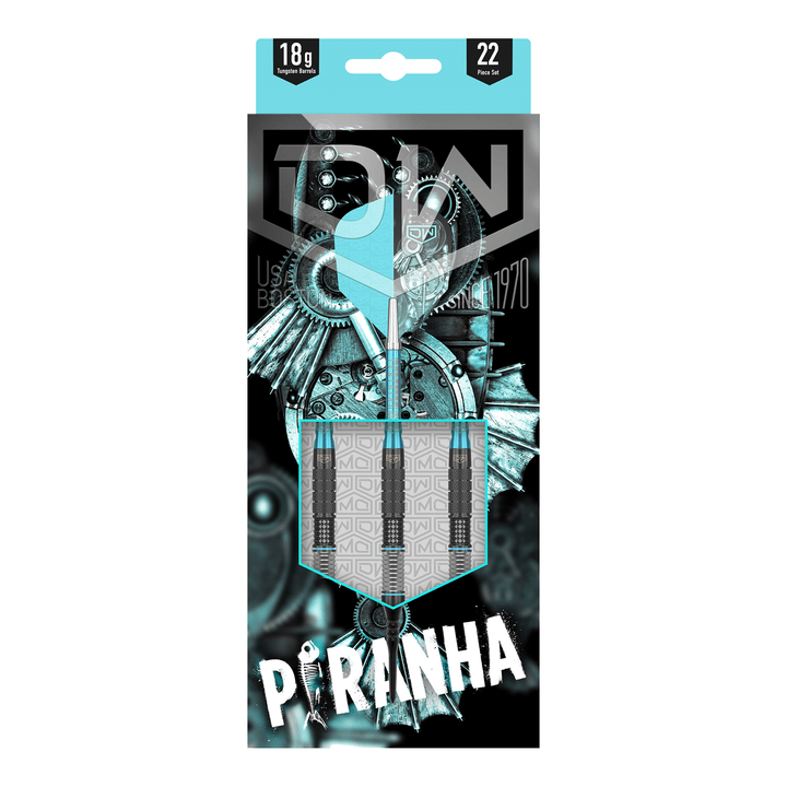 DW Piranha 02 - 90% Tungsten Steel Tip Darts Darts