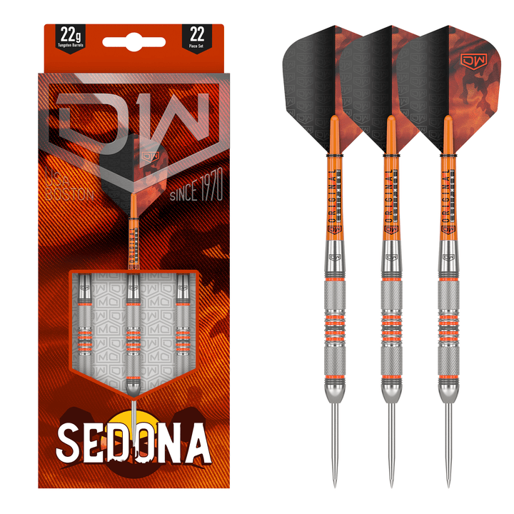 DW Sedona - 80% Tungsten Steel Tip Darts 22 Grams Darts