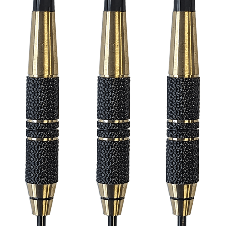 Buy Tony David - Black Brass Barrel Steel Tip Darts from Darts Online