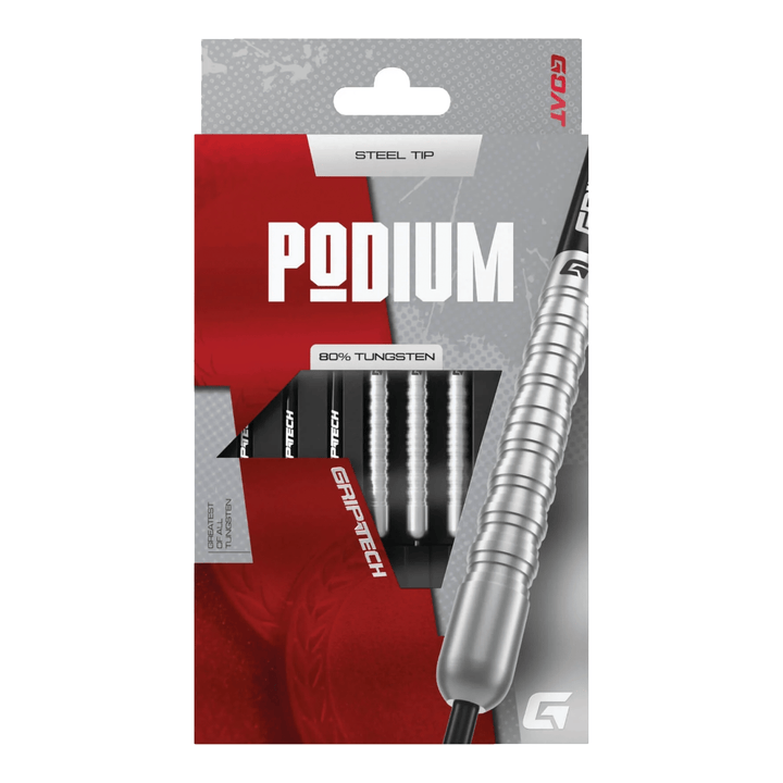 Goat Podium Silver - 80% Tungsten Steel Tip Darts Darts