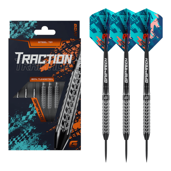 Goat Traction - 80% Tungsten Steel Tip Darts 22 Grams Darts