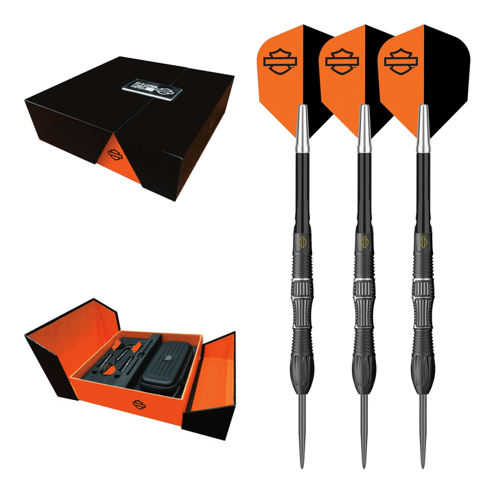 Harley-Davidson Evolution - 90% Tungsten Steel Tip Darts 24 Grams Darts