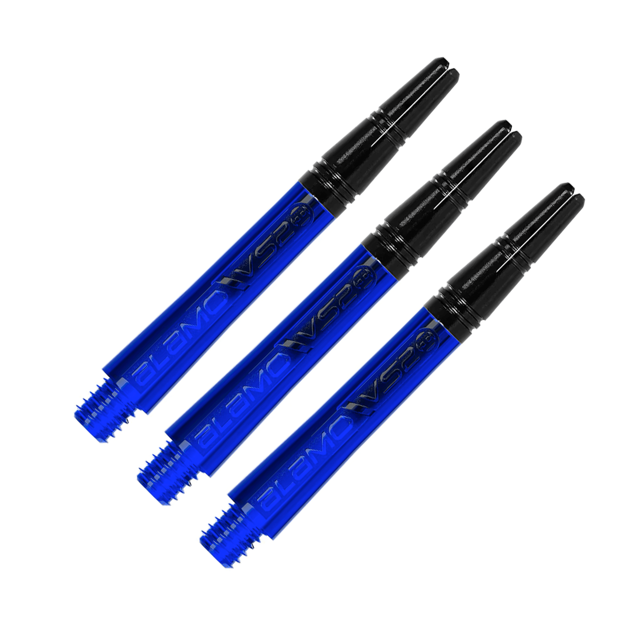 Harrows Alamo - Aluminium Top Dart Shafts Intermediate (40mm) / Blue Shafts