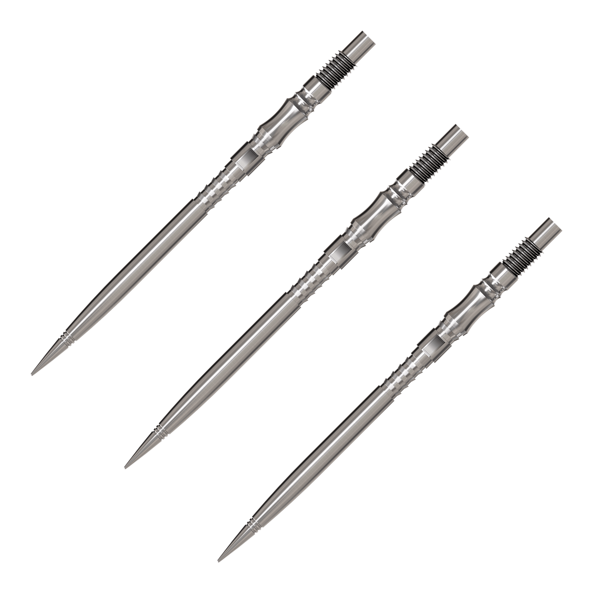 Harrows Axis Elite Series - Quick Point Dart Points 40mm / Silver Dart Points