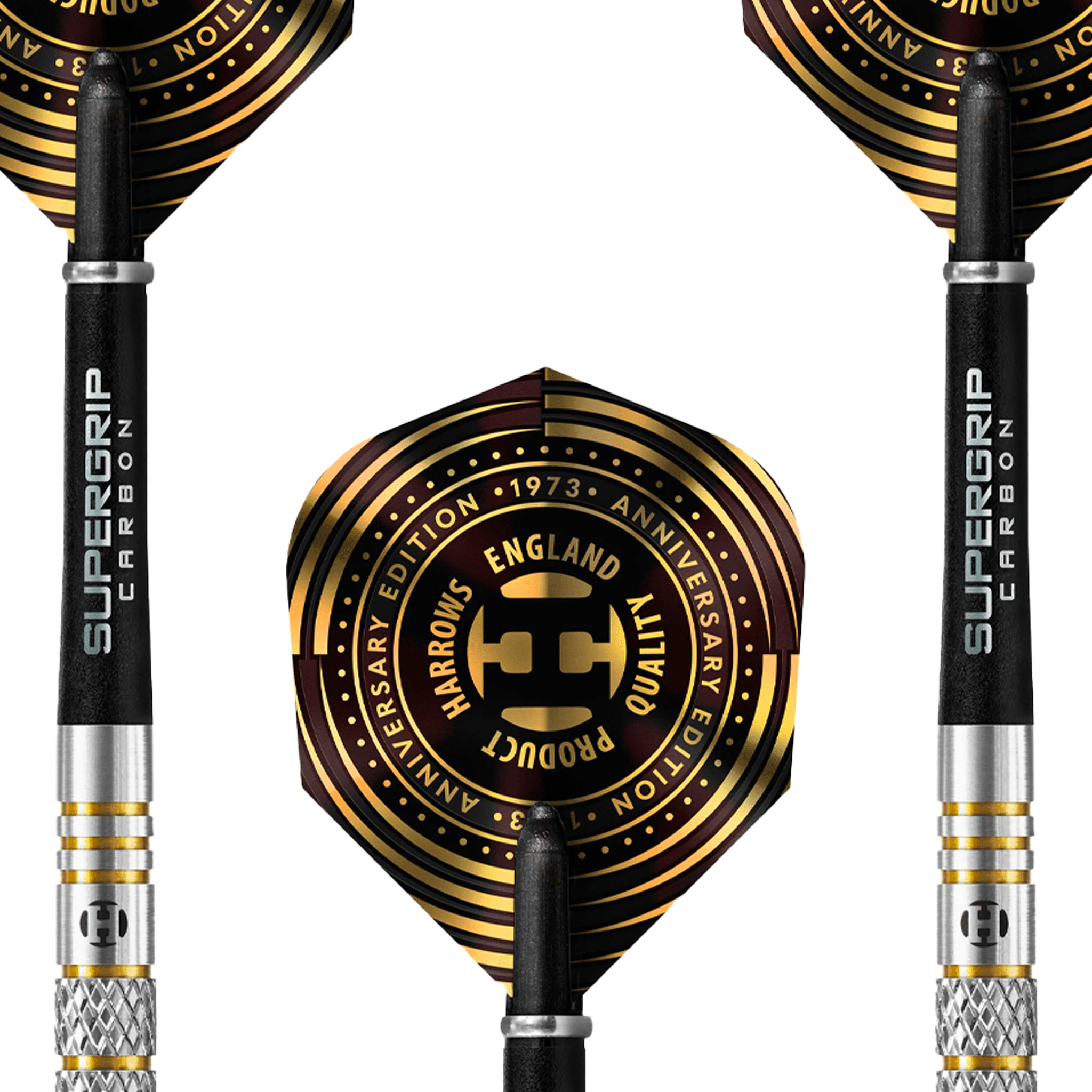 Harrows Boxer Parallel Gold Titanium Anniversary Edition - 90% Tungsten  Steel Tip Darts Darts