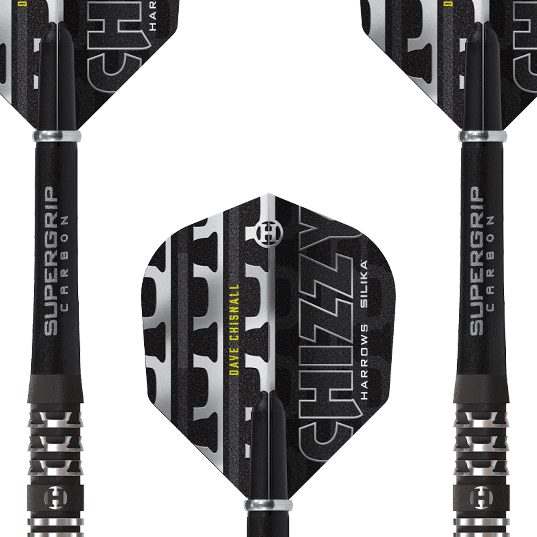 Harrows Dave Chisnall Chizzy Series 4 Quick Point - 90% Tungsten Steel Tip Darts Darts