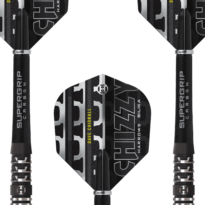 Harrows Dave Chisnall Chizzy Series 4 Quick Point - 90% Tungsten Steel Tip Darts Darts