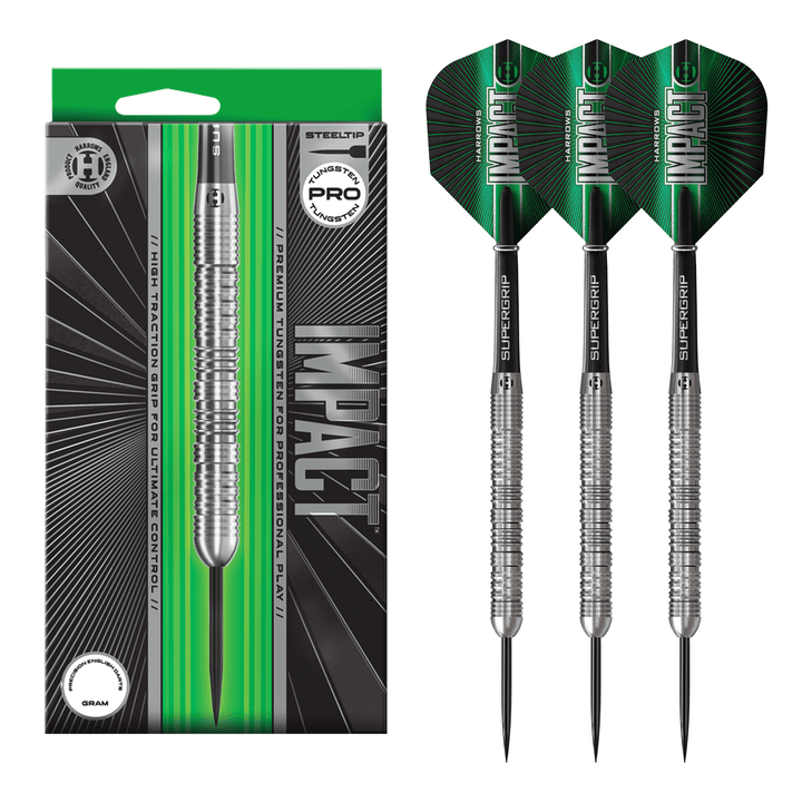 Harrows Impact - 70% Tungsten Steel Tip Darts 22 Grams Darts