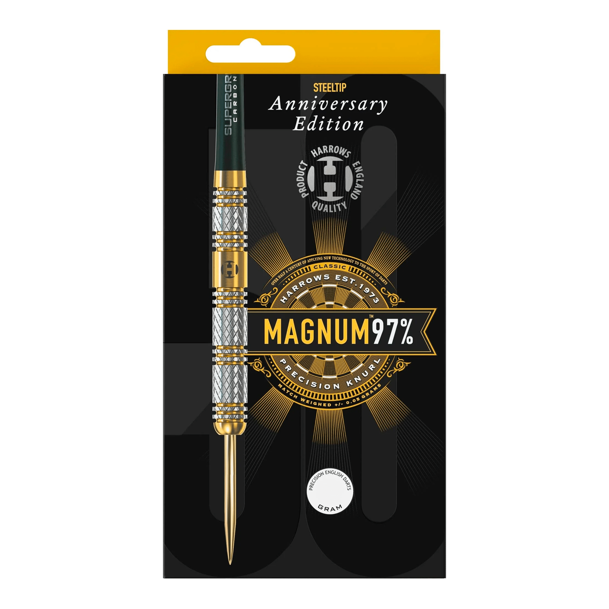 Harrows Magnum Anniversary Edition - 97% Tungsten Steel Tip Darts Darts