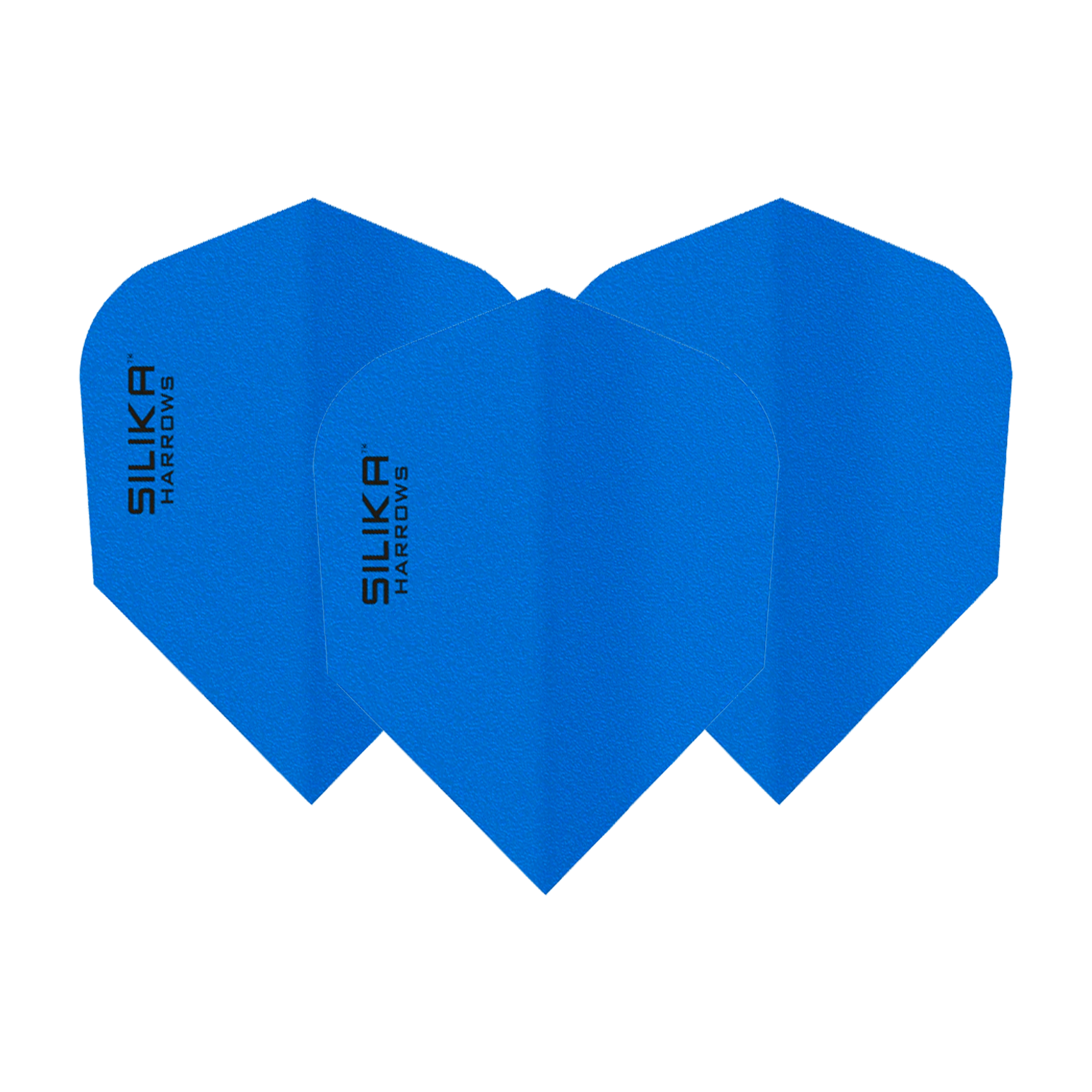 Harrows Silika Solid - Dart Flights No. 6 / Blue Flights