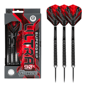 Harrows Supergrip Ultra Quick Point - 90% Tungsten Steel Tip Darts 21 Grams Darts