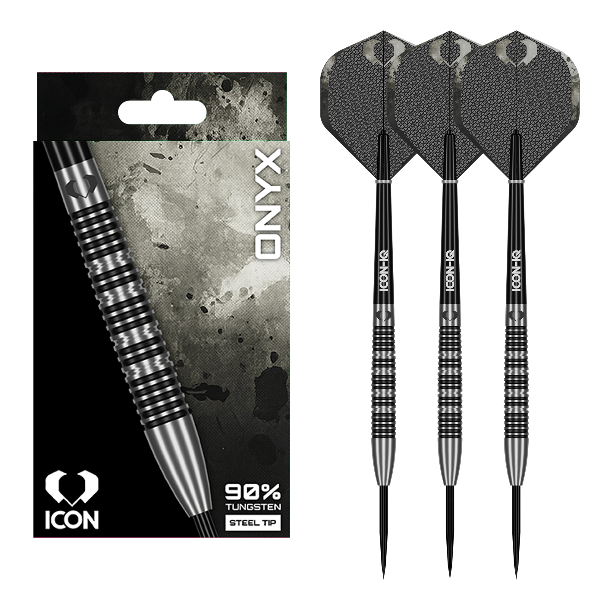 Icon Onyx - 90% Tungsten Steel Tip Darts Darts