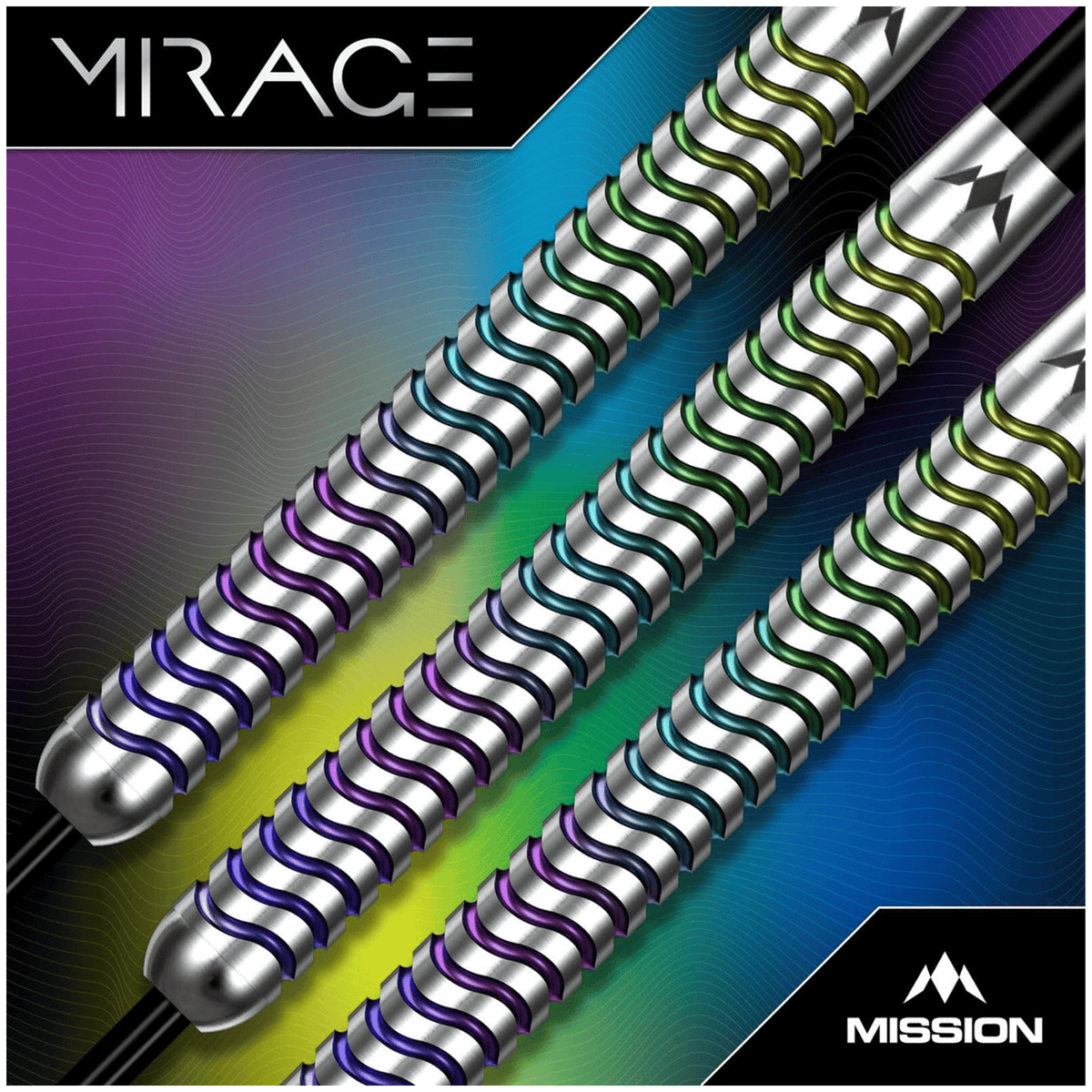 Mission Mirage - 90% Tungsten Steel Tip Darts Darts