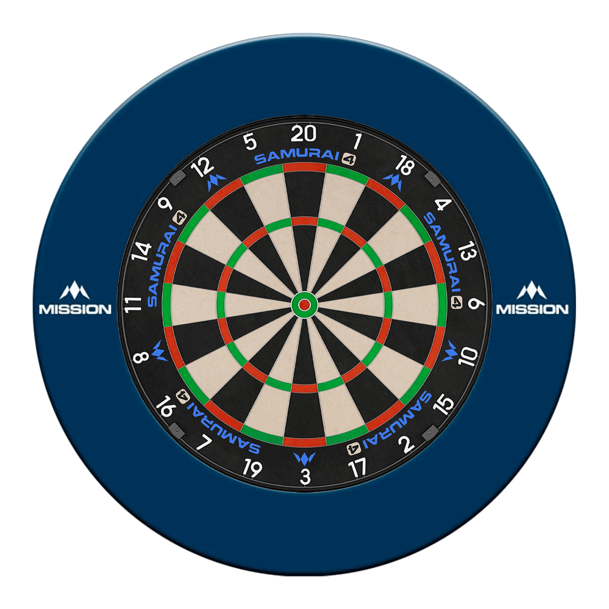 Mission Samurai 4 Dartboard & Surround Bundle Dartboard Bundles