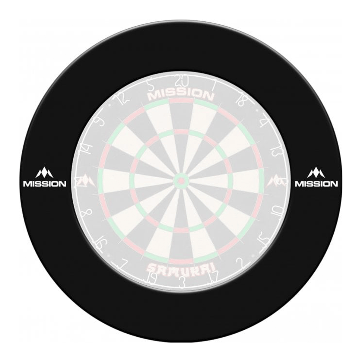 Mission Samurai 4 Dartboard & Surround Bundle Dartboard Bundles