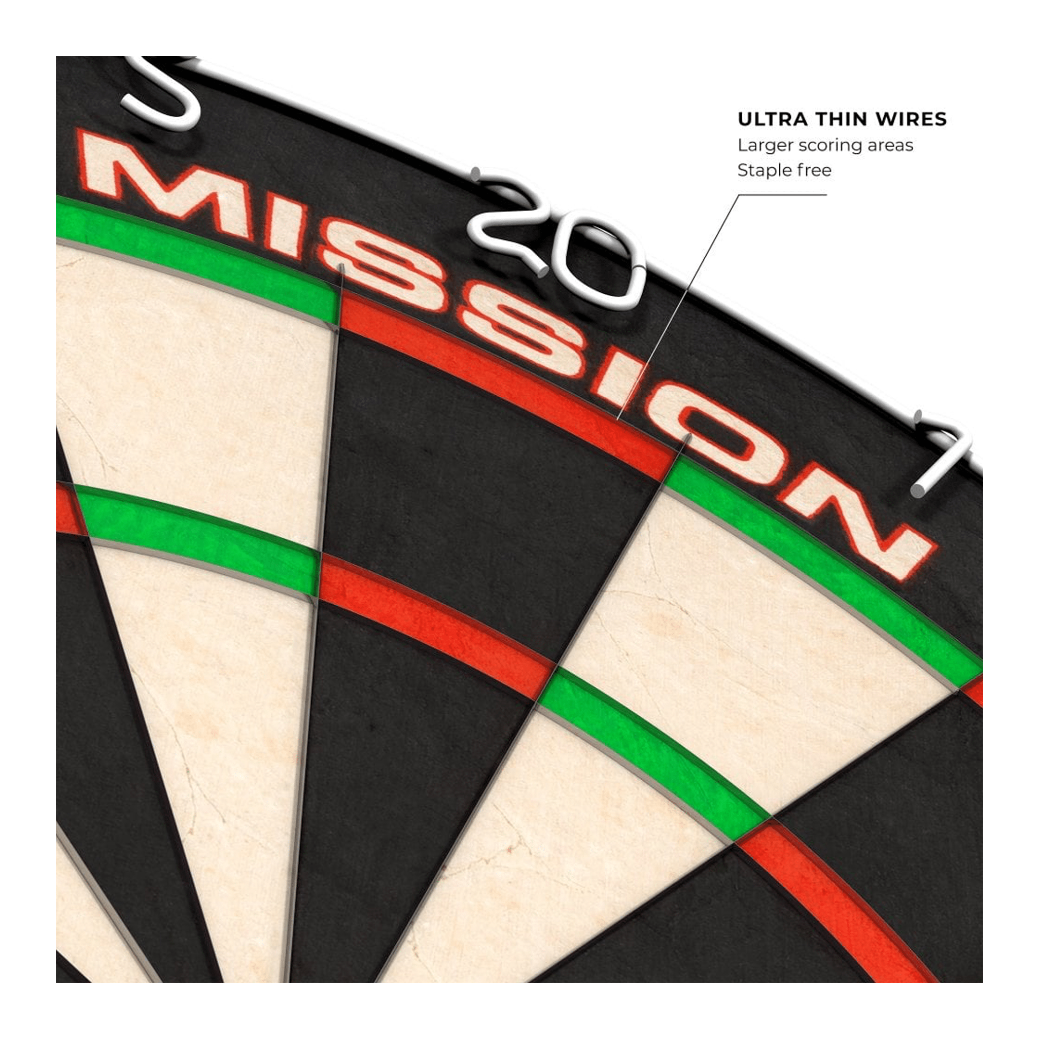 Mission Samurai II Dartboard & Cabinet Bundle Dartboard Bundles