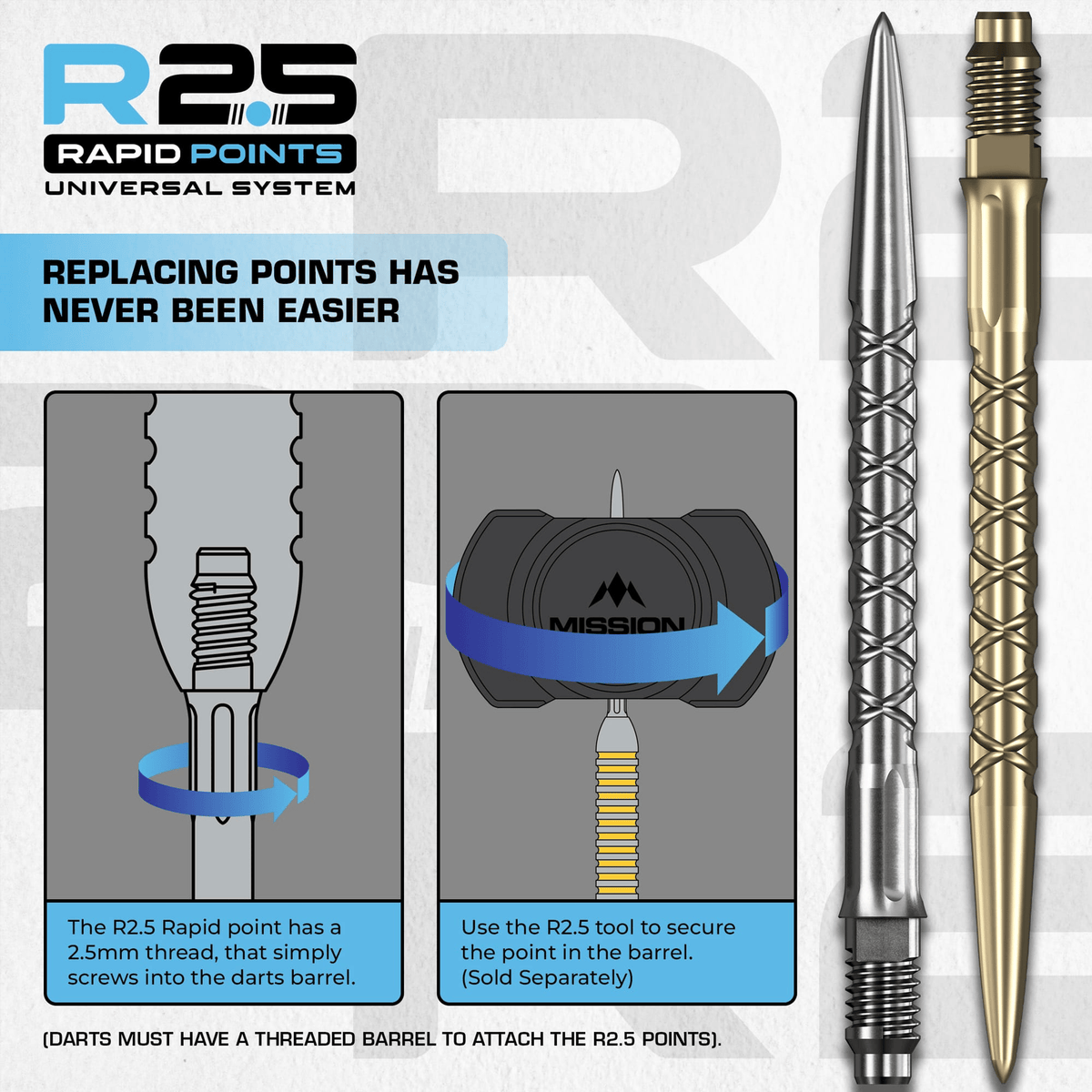 Mission SC1 - R2.5 Rapid Dart Points Dart Points