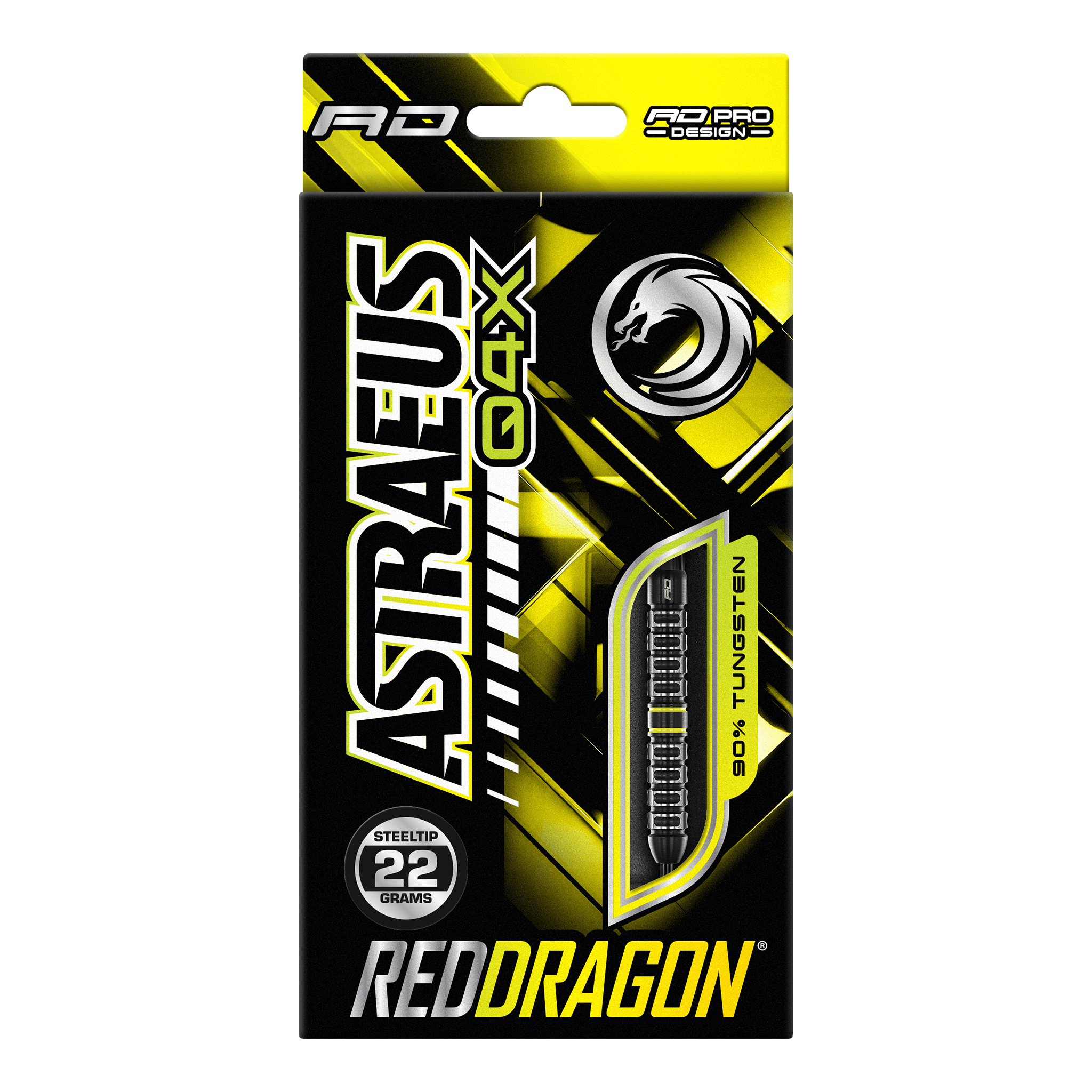 Red Dragon Astraeus Q4X Parallel - 90% Tungsten Steel Tip Darts Darts