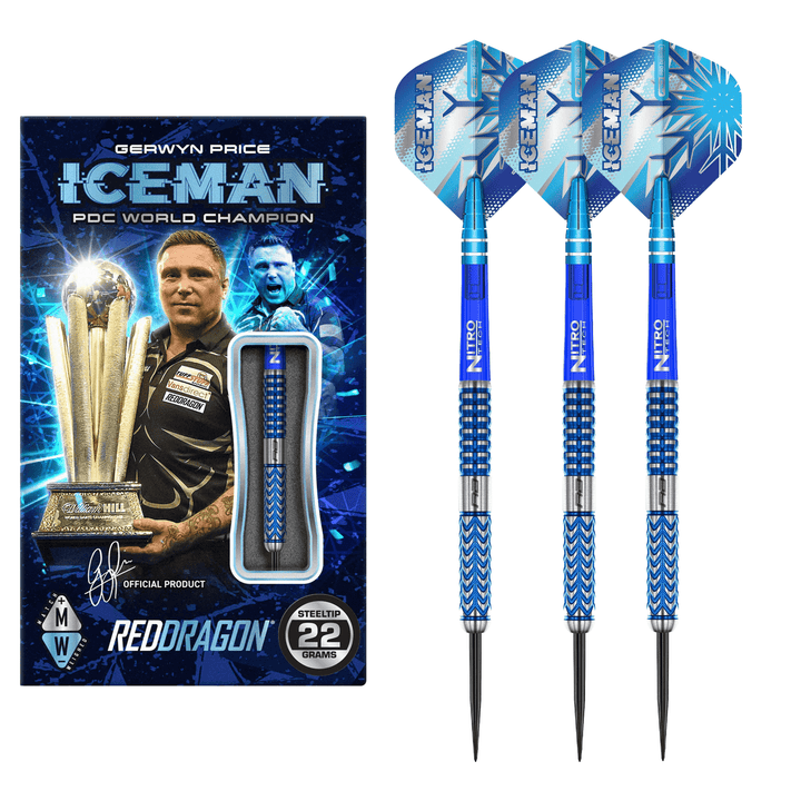 Buy Red Dragon Gerwyn Price Glacier Darts from Darts Online Buy Red Dragon Gerwyn Price Glacier Darts from Darts Online