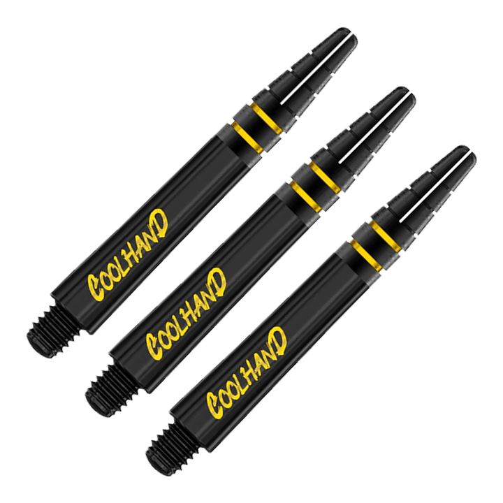 Red Dragon Luke Humphries Coolhand Nitrotech - Polycarbonate Dart Shafts Medium (42mm) / Black Flights & Shafts