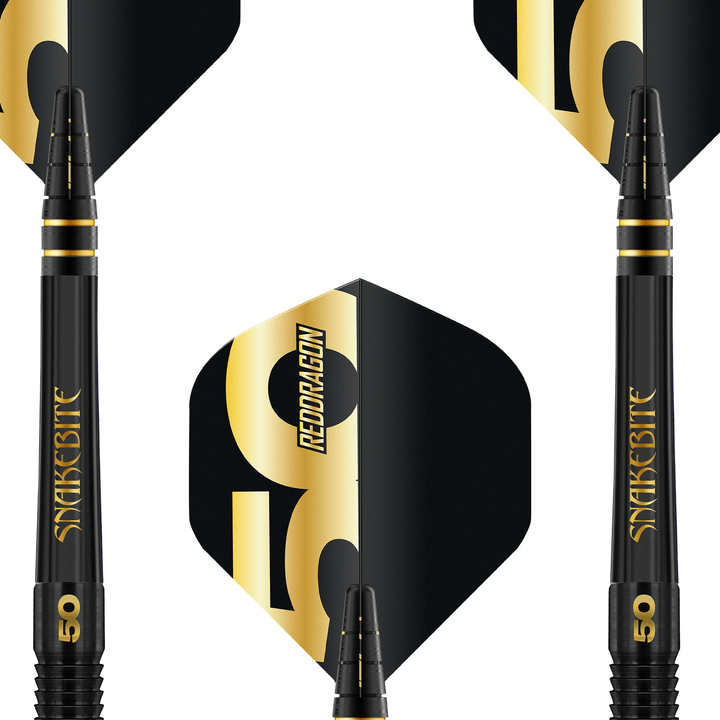 Red Dragon Peter Wright 50 Year Player Limited Edition - 90% Tungsten Steel Tip Darts 21 Grams Darts