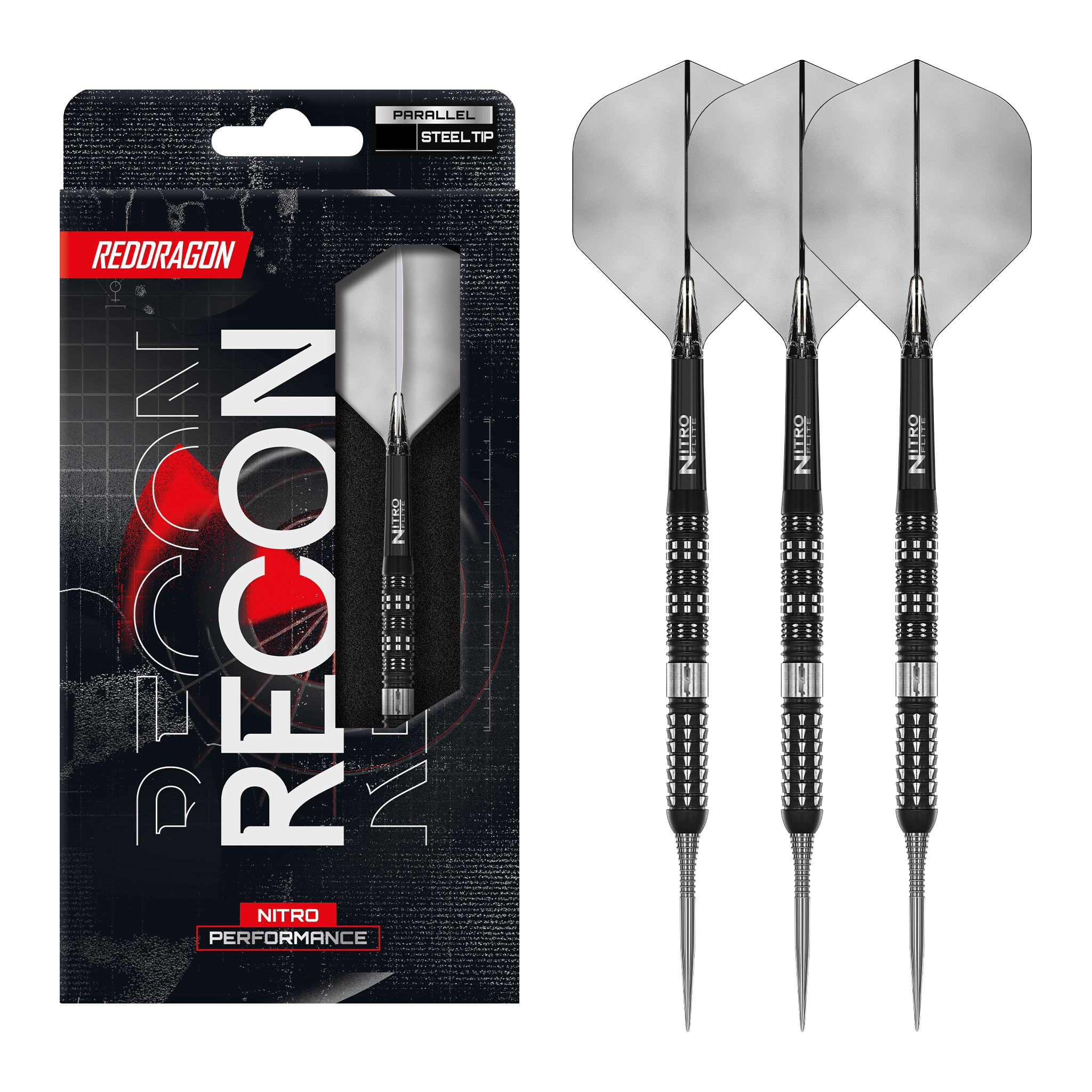 Buy Red Dragon Recon Parallel 90 Tungsten Steel Tip Darts