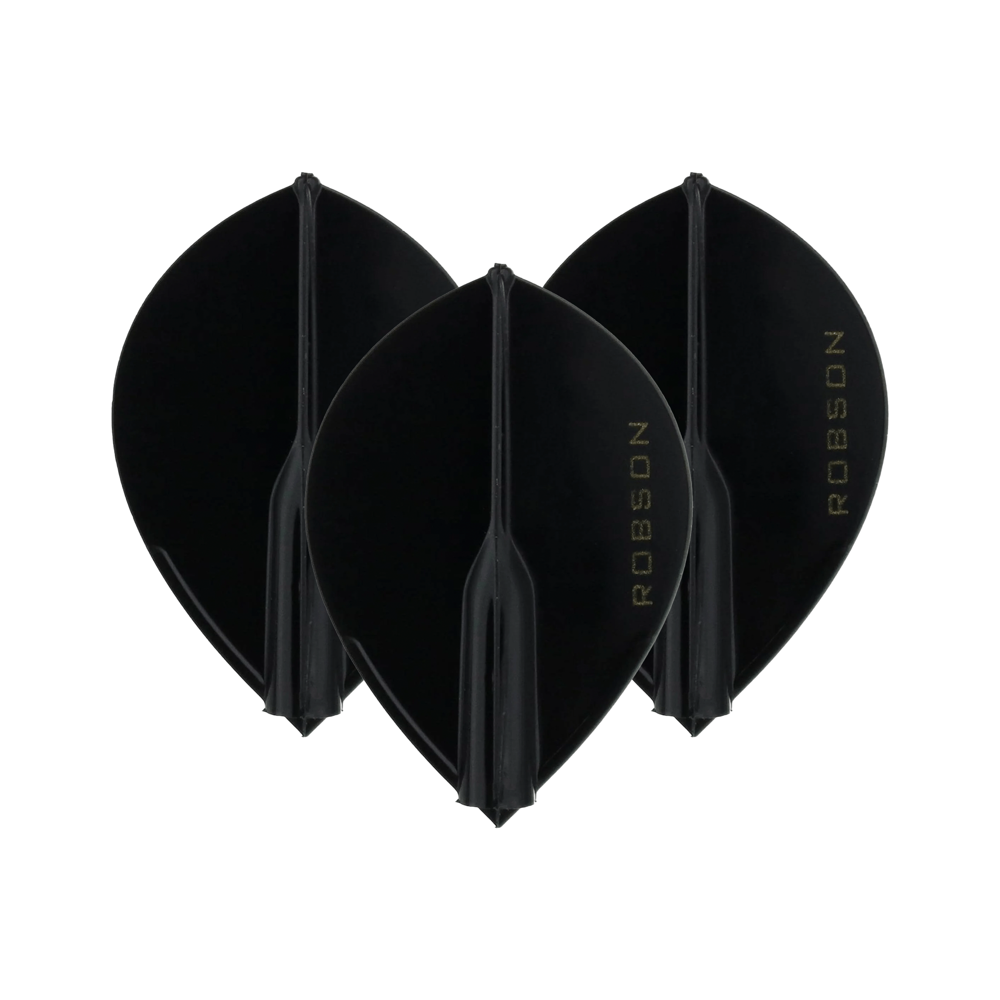 Robson Robson Plus - Moulded Dart Flights Pear / Black Flights