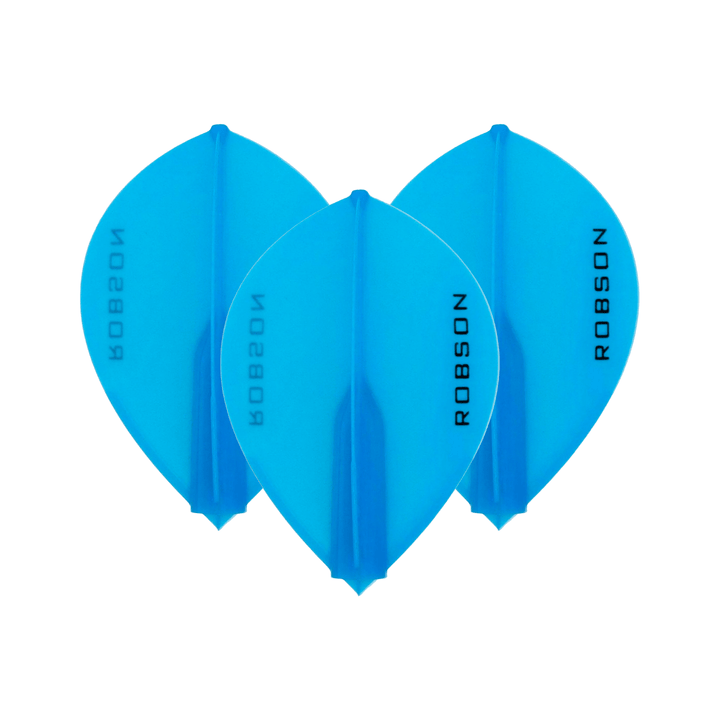 Robson Robson Plus - Moulded Dart Flights Pear / Blue Flights