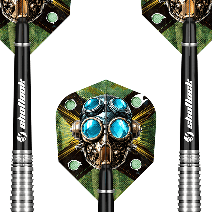 Shot Badlands Krush - 90% Tungsten Steel Tip Darts Darts
