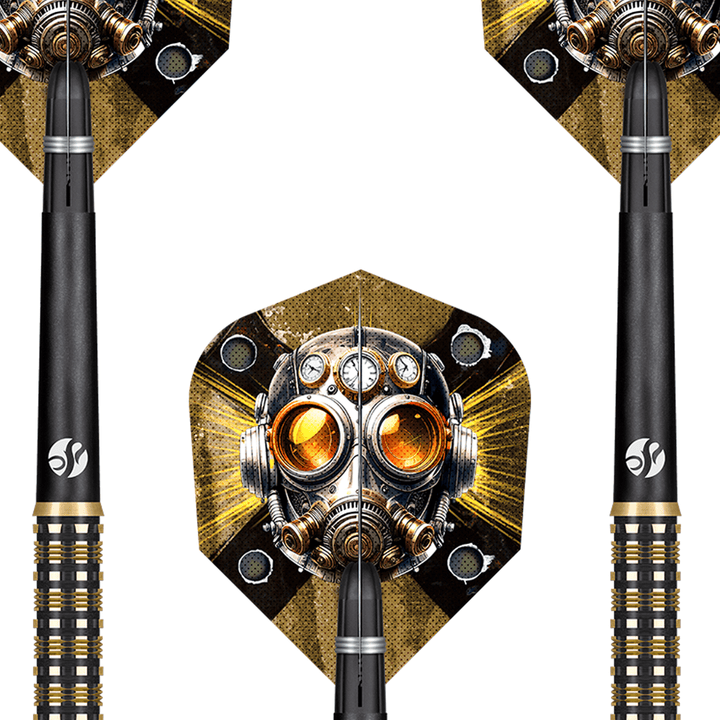 Shot Badlands The Sheriff - 90% Tungsten Steel Tip Darts Darts