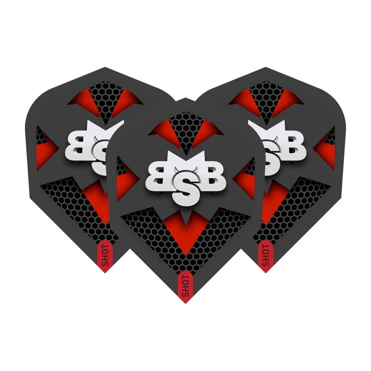 Buy Shot Michael Smith Tenacious Dart Flights from Darts Online