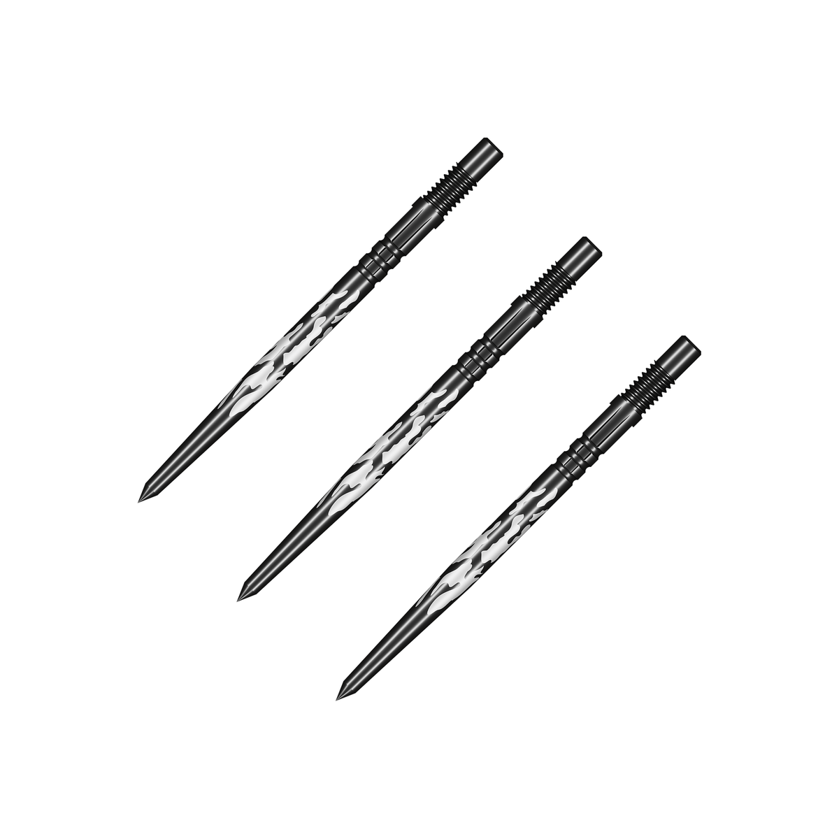 Shot Shadow Black - Turbo Dart Points 30mm Dart Points