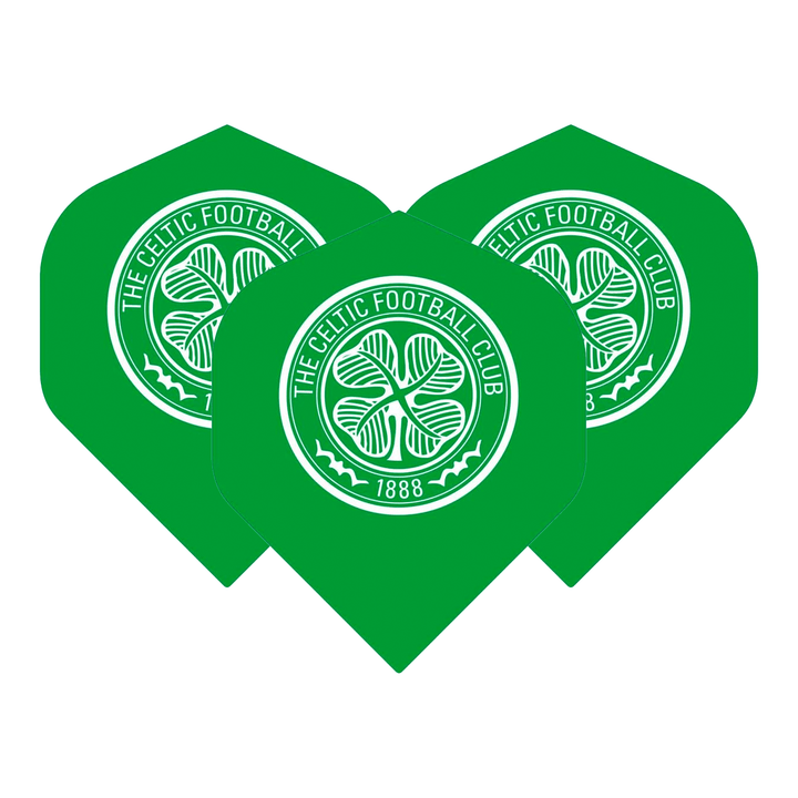 SPL Official Celtic FC - Dart Flights No. 2 / Badge Green Flights