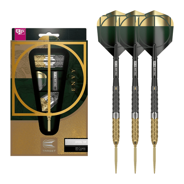 Set De 3 Fléchettes Pointe Acier - Poids 22g Et 23g - Pour Loisirs Et Compétition - Avec étui De Rangement