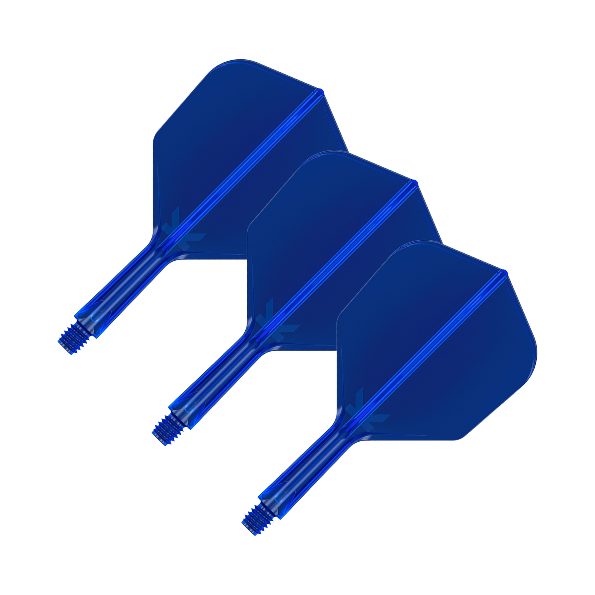 Target K-Flex - All In One Moulded Dart Shafts Standard / Short (19mm) / Blue Shafts