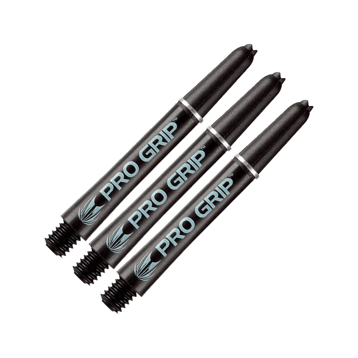 Target Pro Grip Multi Pack - Nylon Dart Shafts (3 Sets) Black / Intermediate (41mm) Shafts