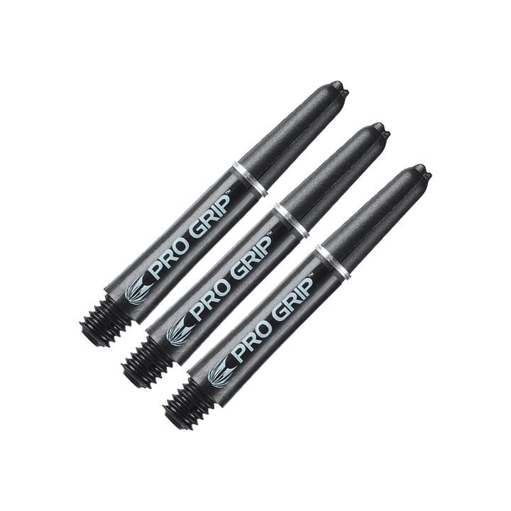 Target Pro Grip Multi Pack - Nylon Dart Shafts (3 Sets) Black / Short (34mm) Shafts
