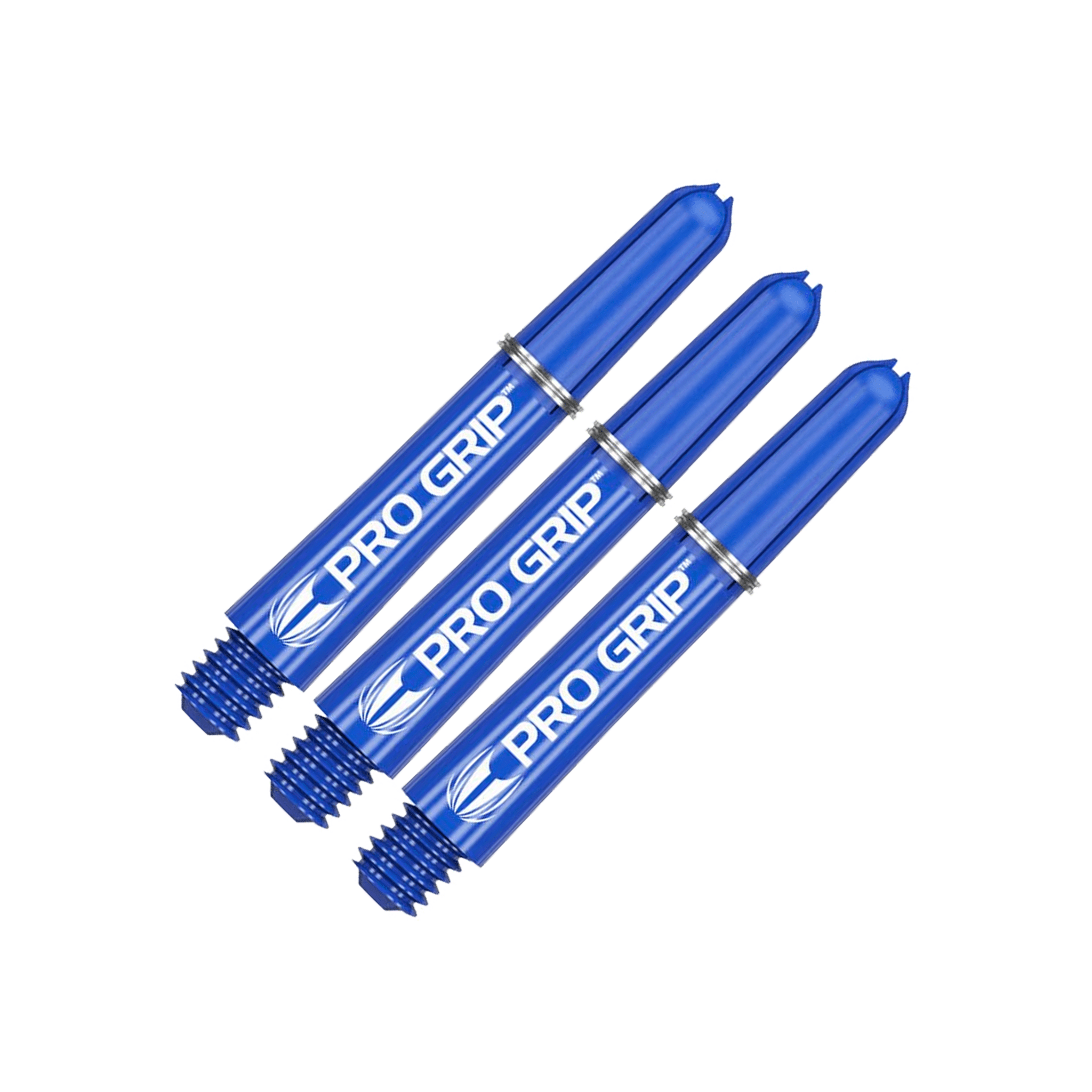 Target Pro Grip Multi Pack - Nylon Dart Shafts (3 Sets) Blue / Short (34mm) Shafts