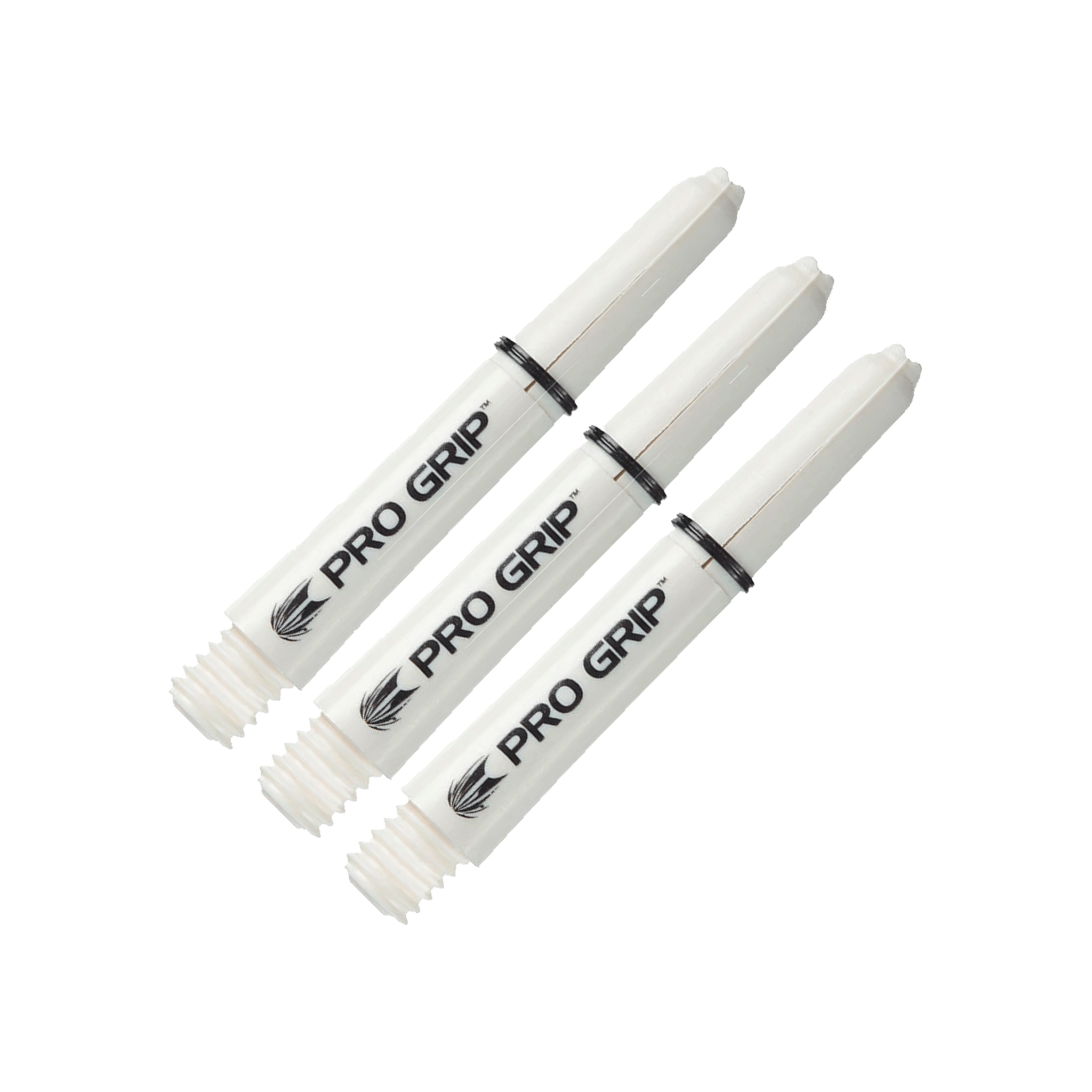 Target Pro Grip Multi Pack - Nylon Dart Shafts (3 Sets) White / Short (34mm) Shafts