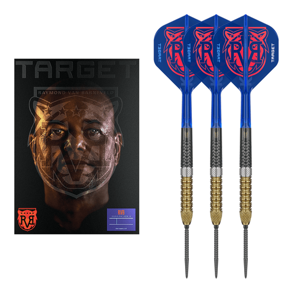 Target RVB 95 Gen 6 Swiss Point - 95% Tungsten Steel Tip Darts 21 Grams Darts