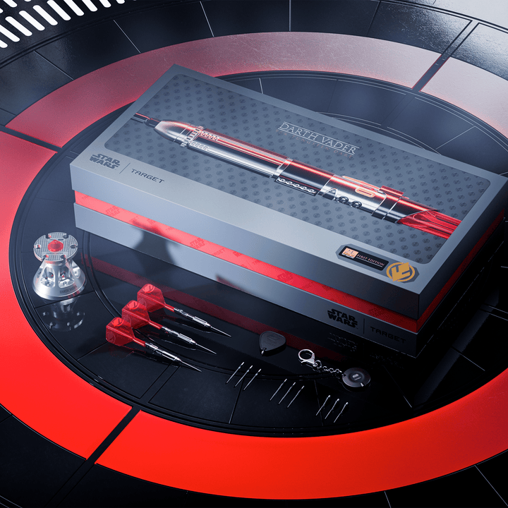 Target Star Wars Darth Vader Lightsaber First Edition Swiss Point - 95% Tungsten Steel Tip Darts 24 Grams Darts