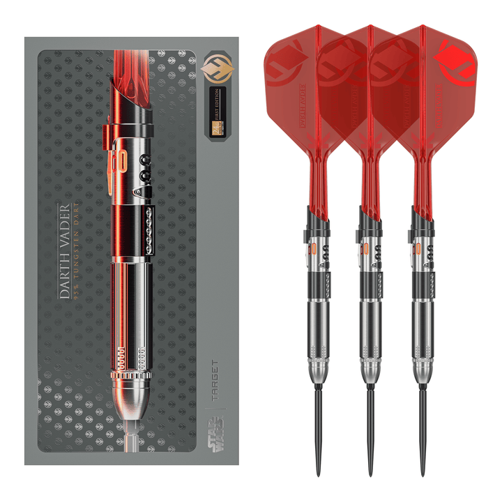 Target Star Wars Darth Vader Lightsaber First Edition Swiss Point - 95% Tungsten Steel Tip Darts 24 Grams Darts